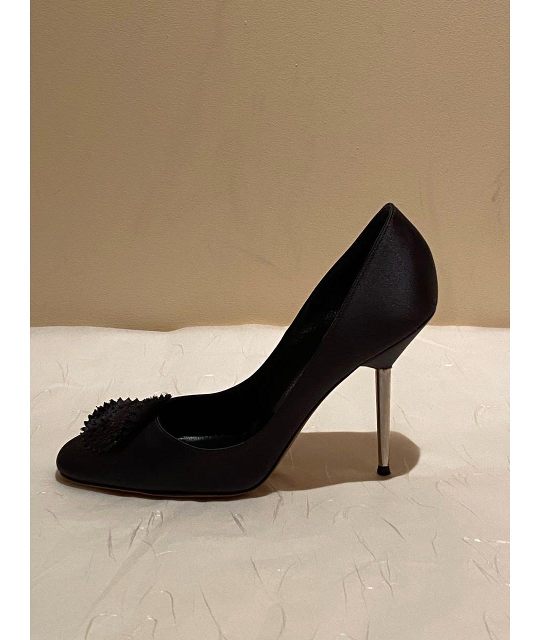 LANVIN Серые текстильные туфли, фото 6