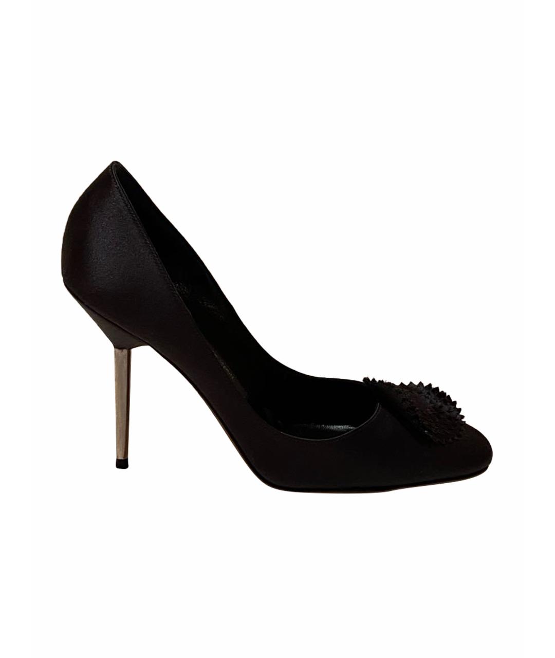 LANVIN Серые текстильные туфли, фото 1
