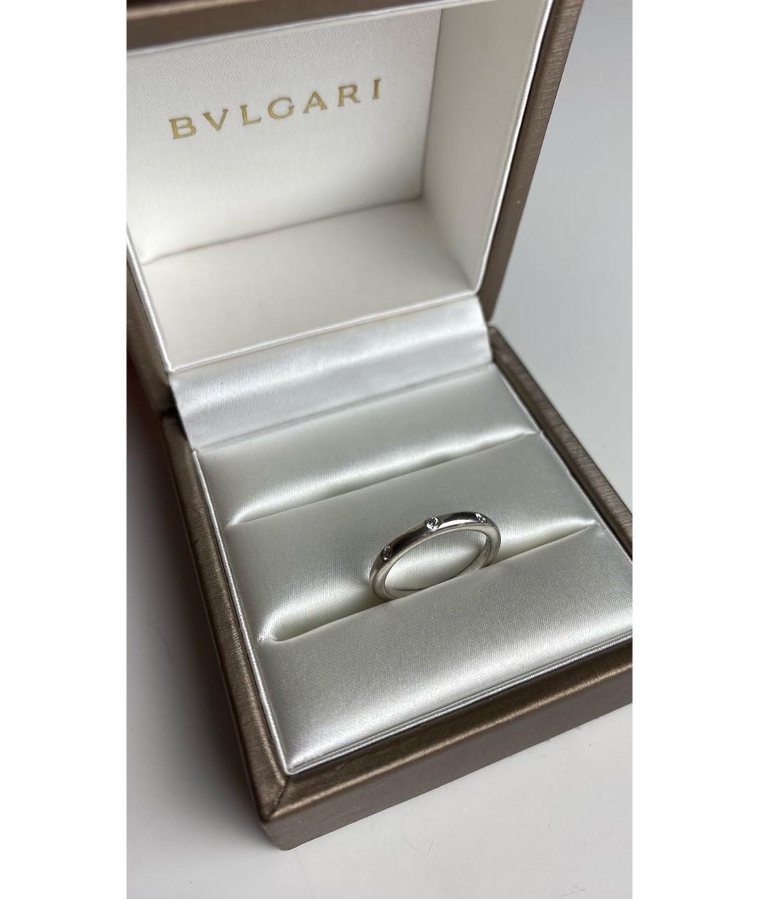 BVLGARI Серебряное платиновое кольцо, фото 2