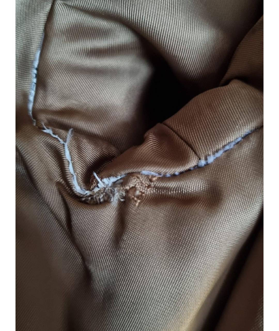 MAX MARA Коричневое шерстяное пальто, фото 6