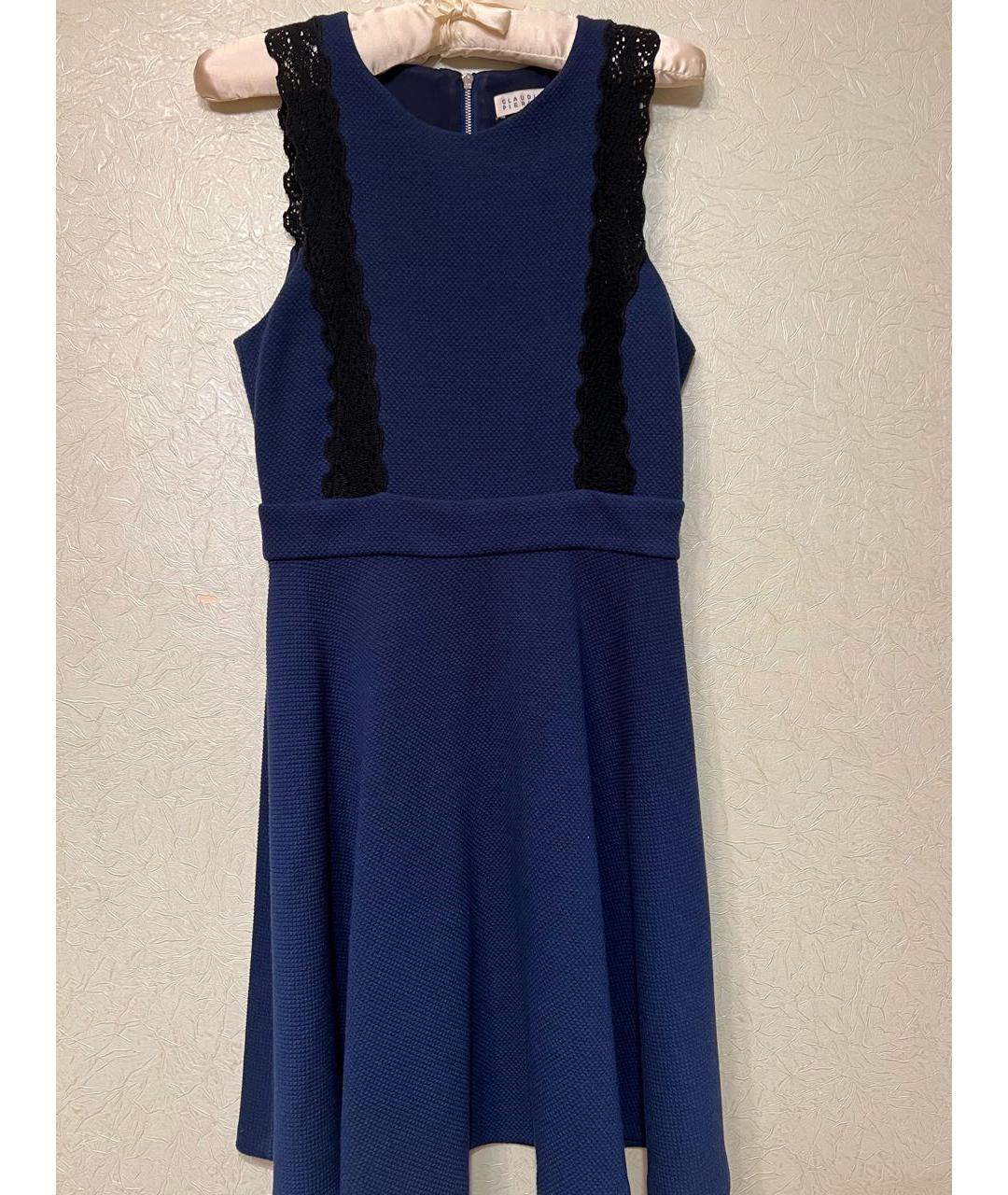 Claudie Pierlot Темно-синее платье, фото 5