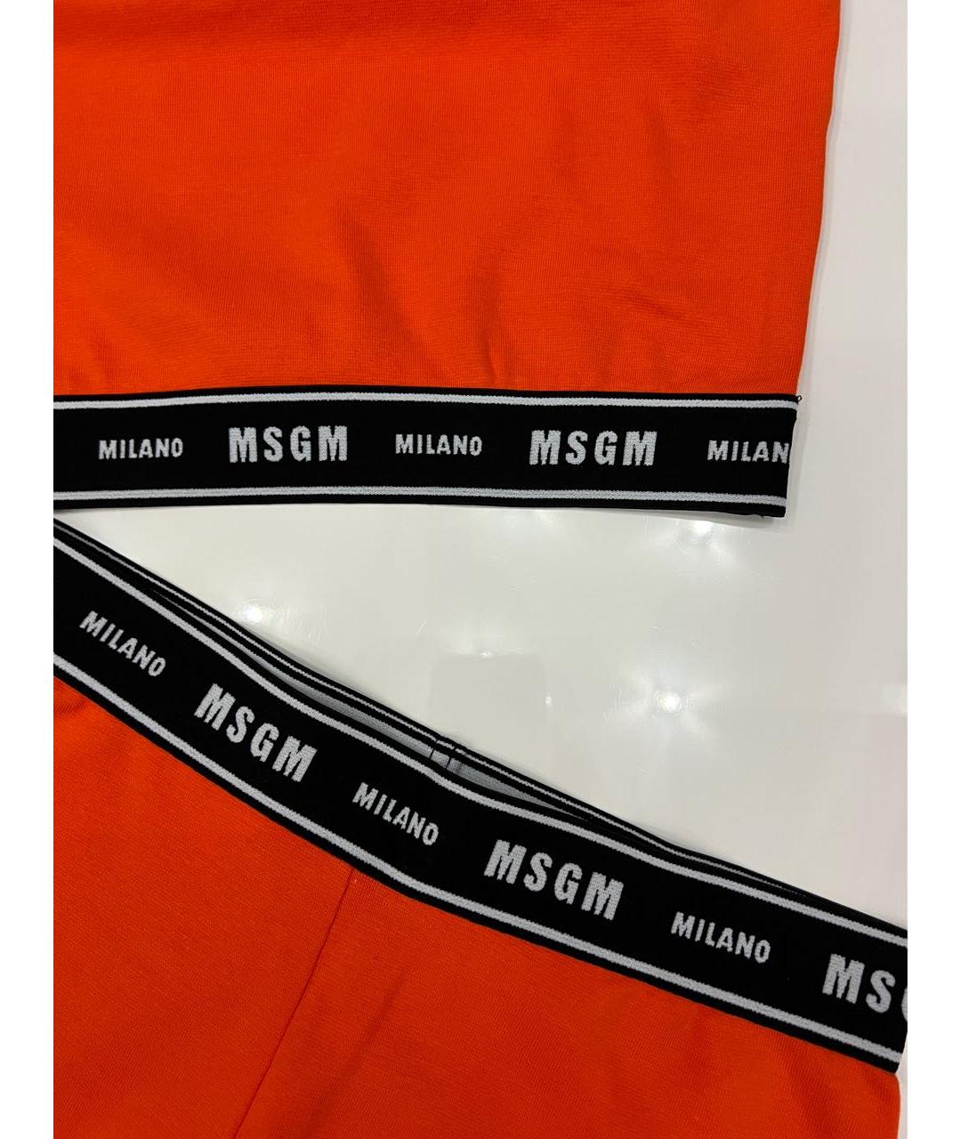 MSGM Оранжевый комплект, фото 2