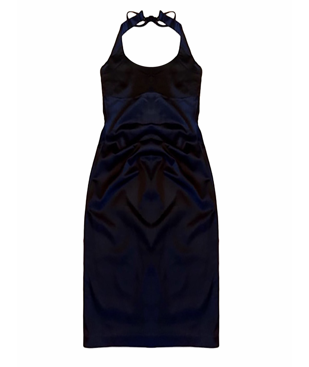 BLUGIRL Черное ацетатное коктейльное платье, фото 1