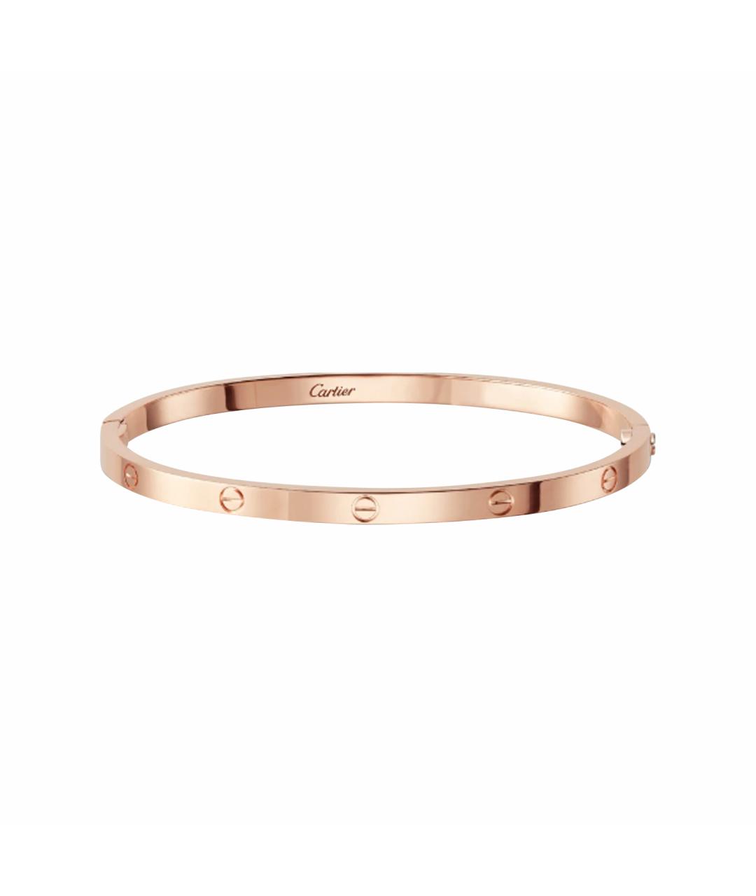 CARTIER Золотой браслет из розового золота, фото 1