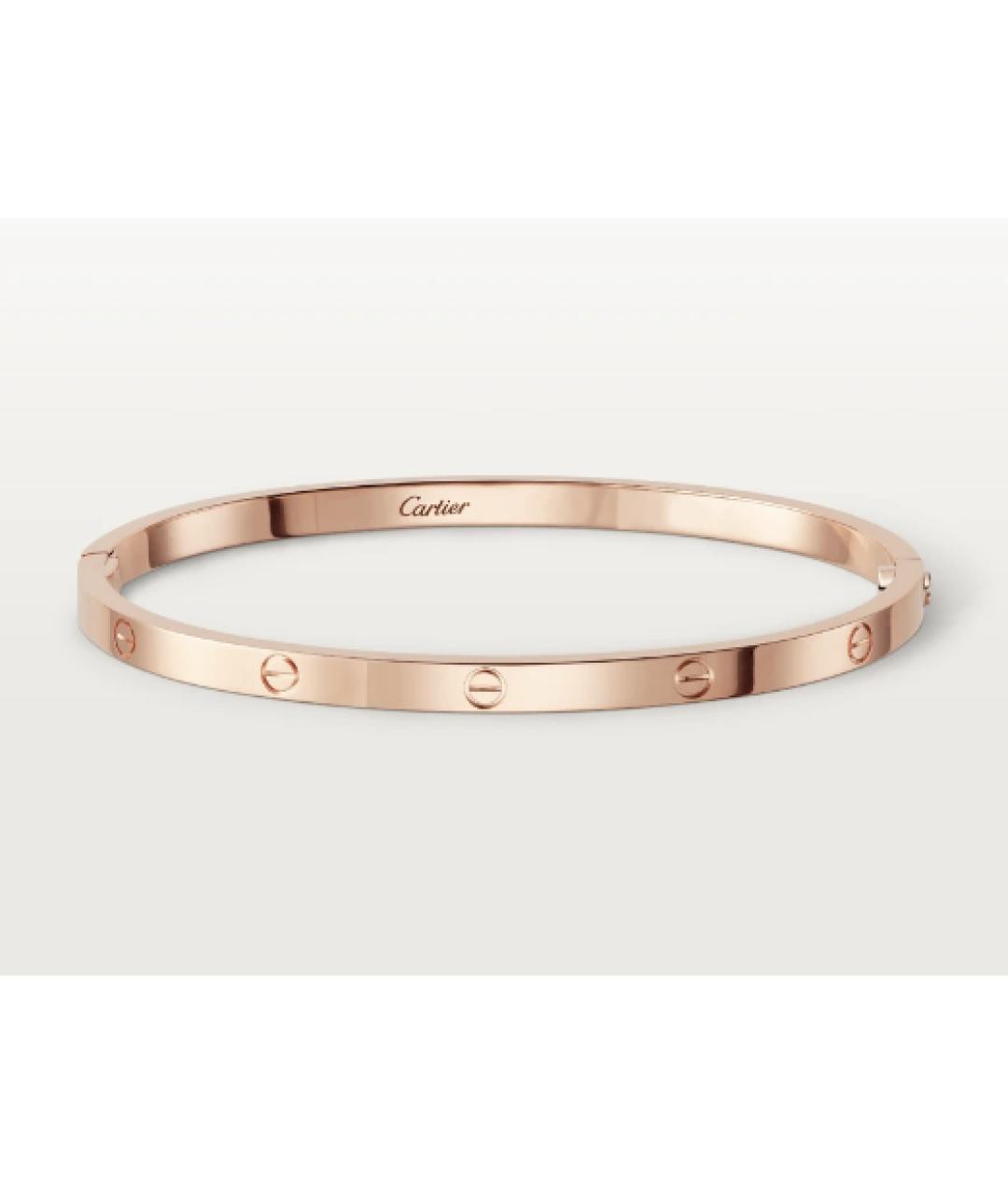 CARTIER Золотой браслет из розового золота, фото 4