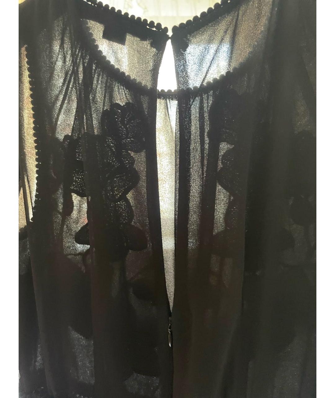 SEVENTY Черное полиэстеровое коктейльное платье, фото 6