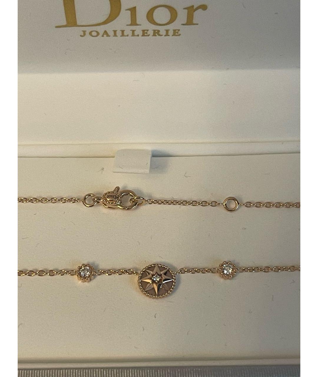 CHRISTIAN DIOR Розовое колье из розового золота, фото 4