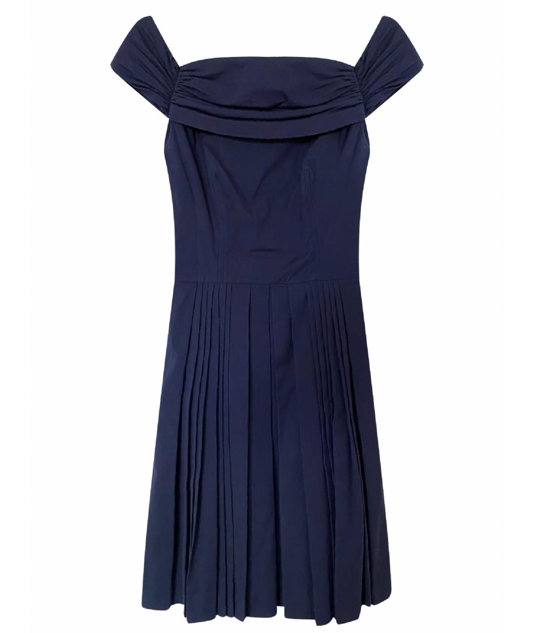 PRADA Темно-синее платье, фото 1