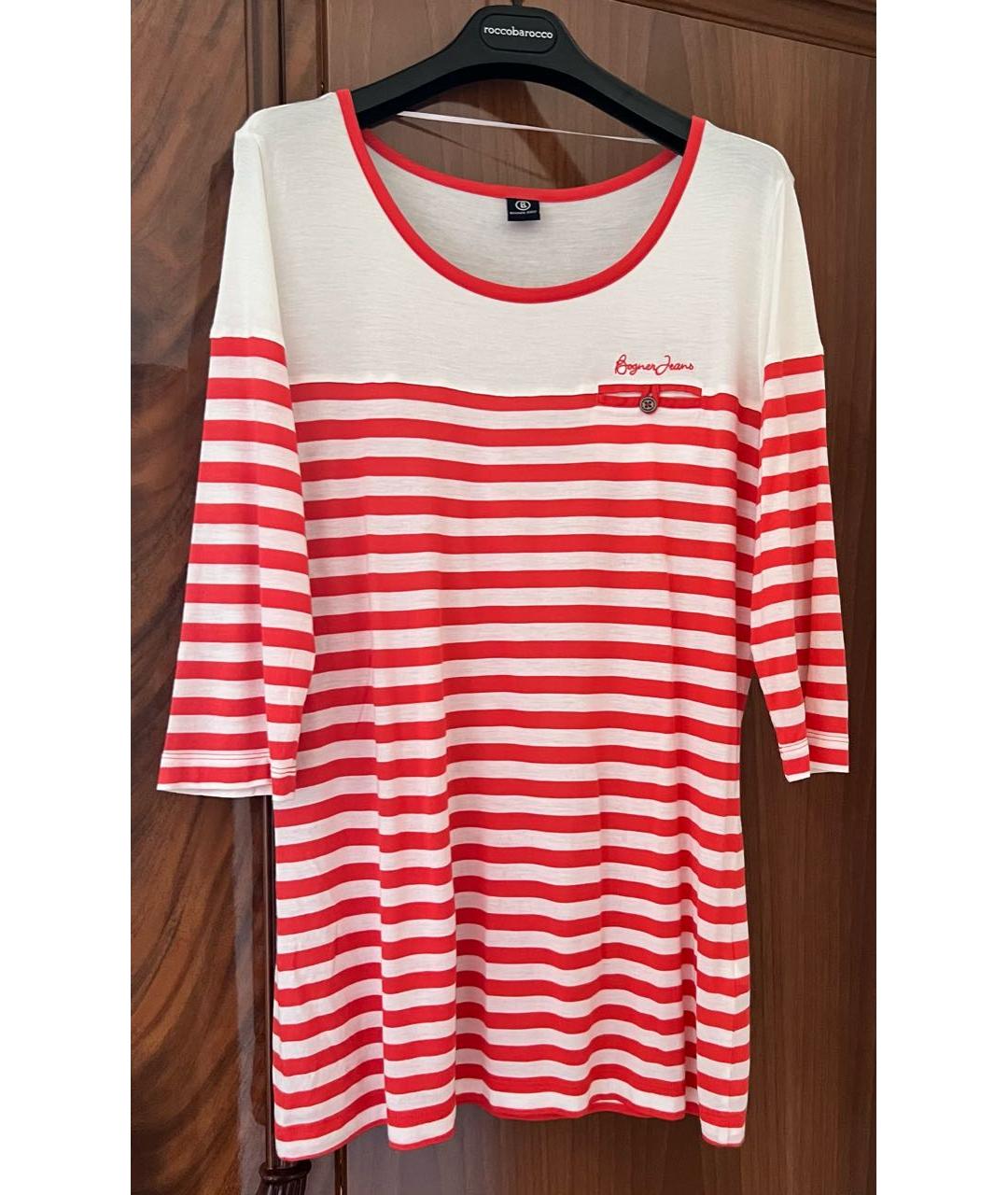 BOGNER Розовый вискозный джемпер / свитер, фото 5