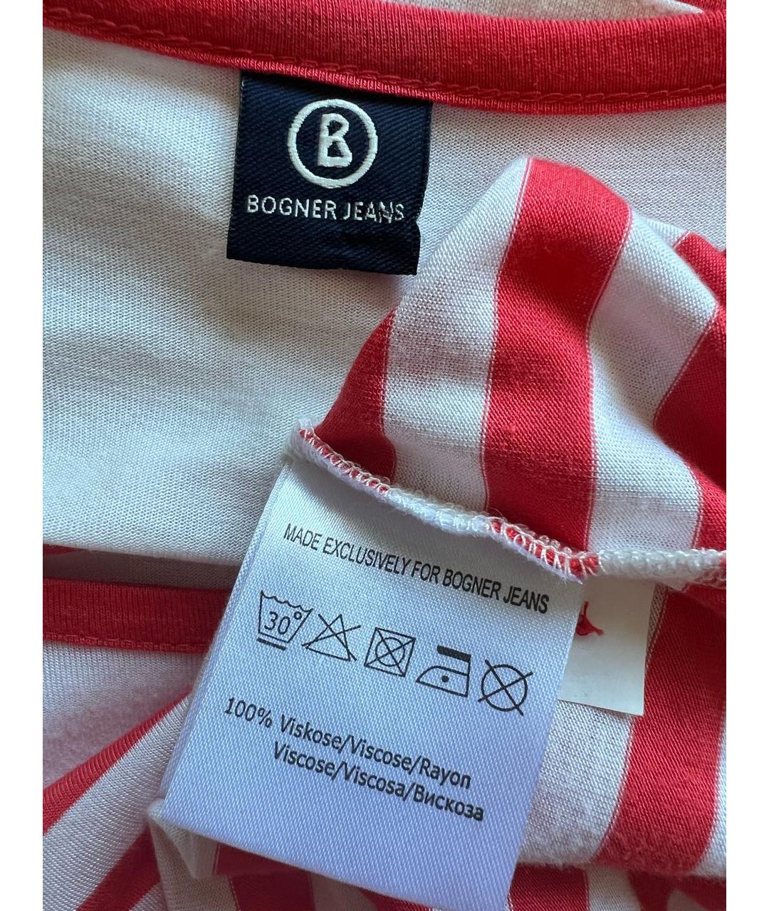 BOGNER Розовый вискозный джемпер / свитер, фото 3