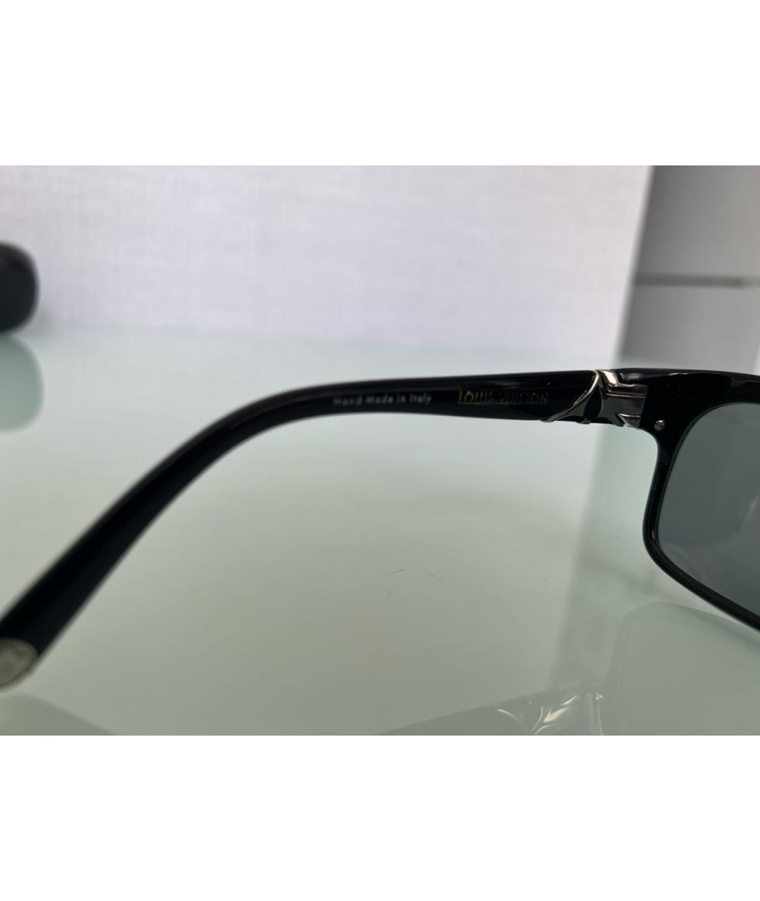 LOUIS VUITTON PRE-OWNED Черные солнцезащитные очки, фото 6