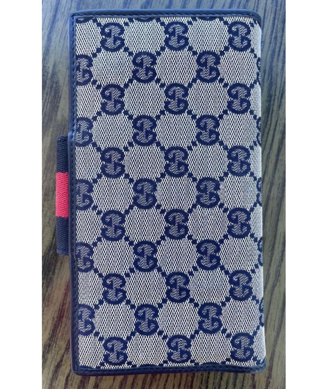 GUCCI Бежевый кожаный кошелек, фото 2