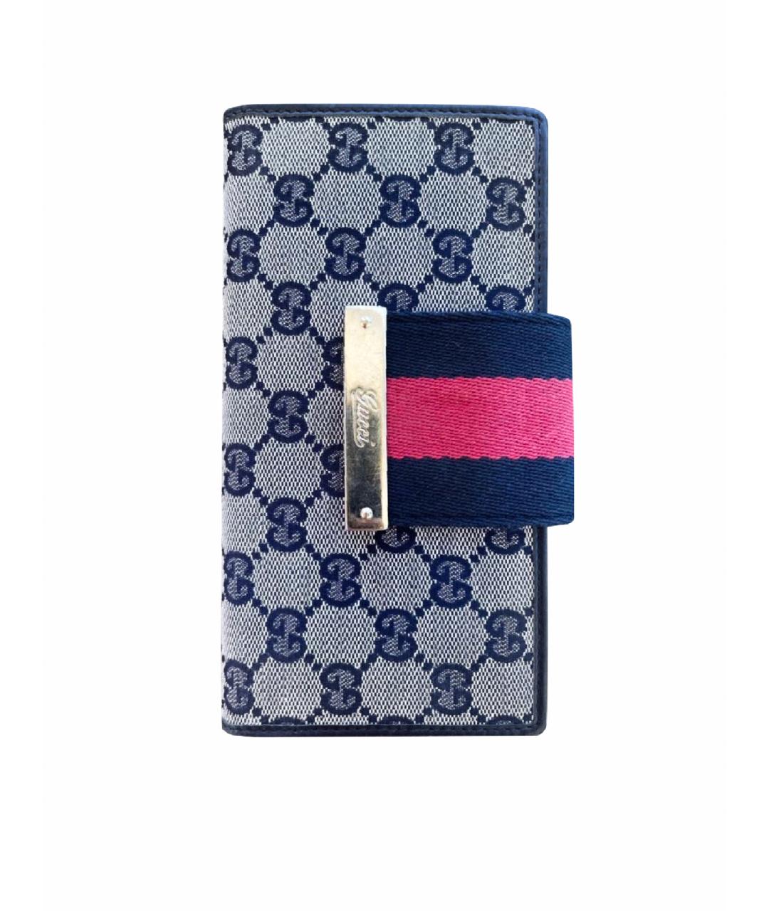 GUCCI Бежевый кожаный кошелек, фото 1