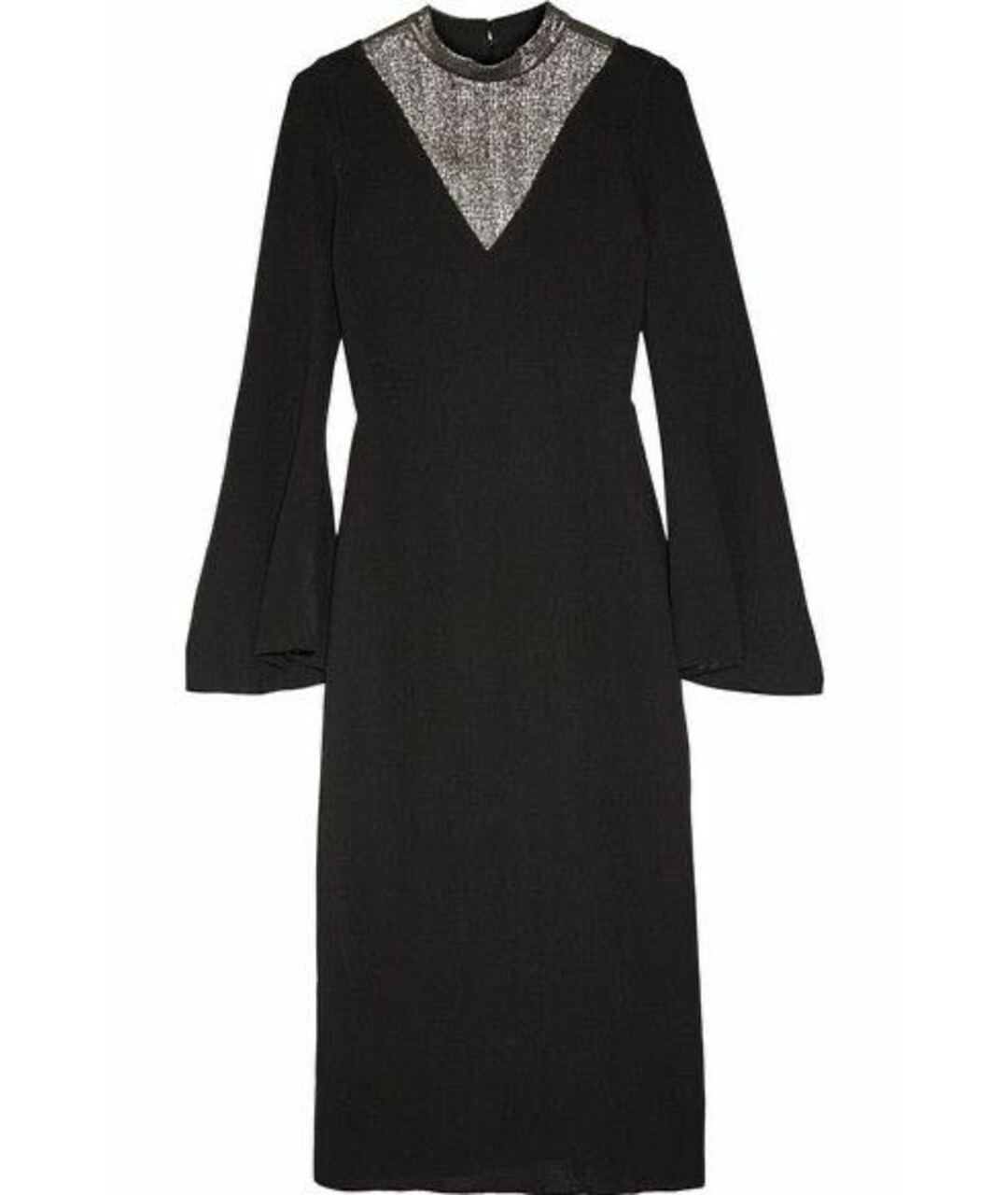 ELLERY Черное вискозное повседневное платье, фото 1