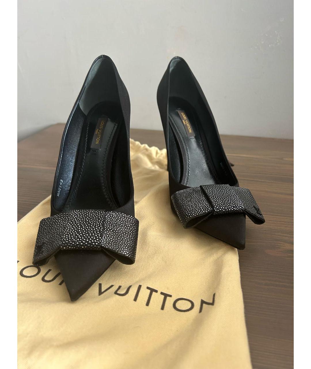 LOUIS VUITTON Черные туфли, фото 3