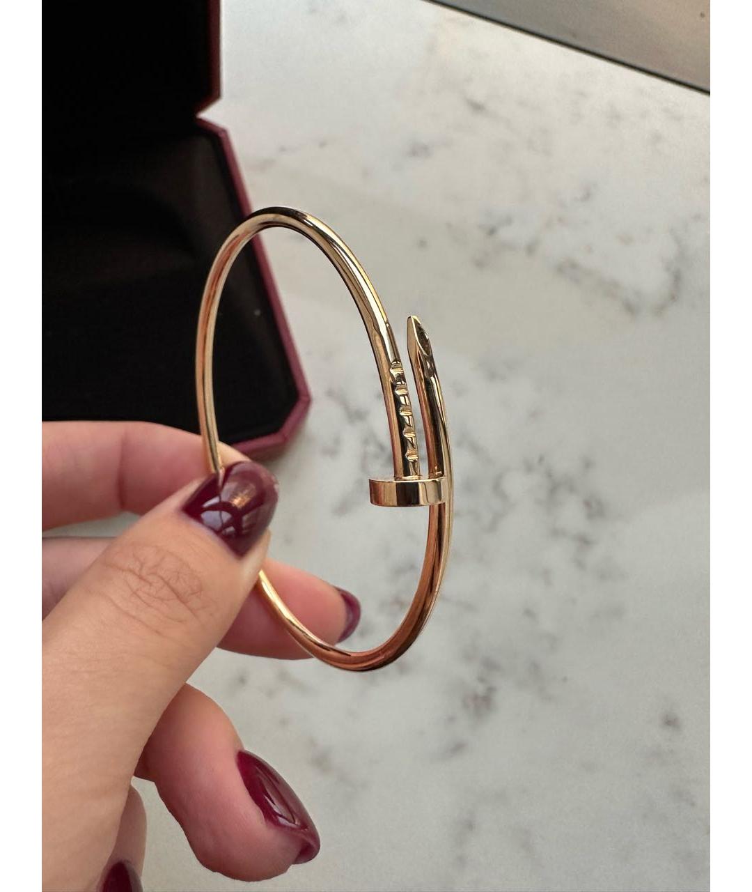 CARTIER Розовый браслет из розового золота, фото 4