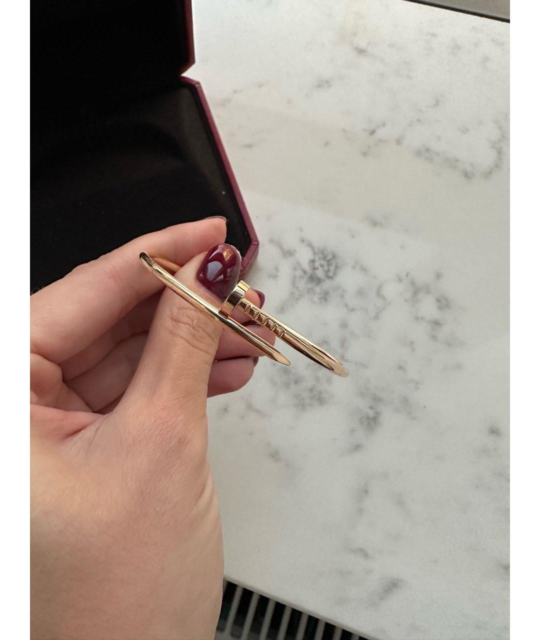 CARTIER Розовый браслет из розового золота, фото 3