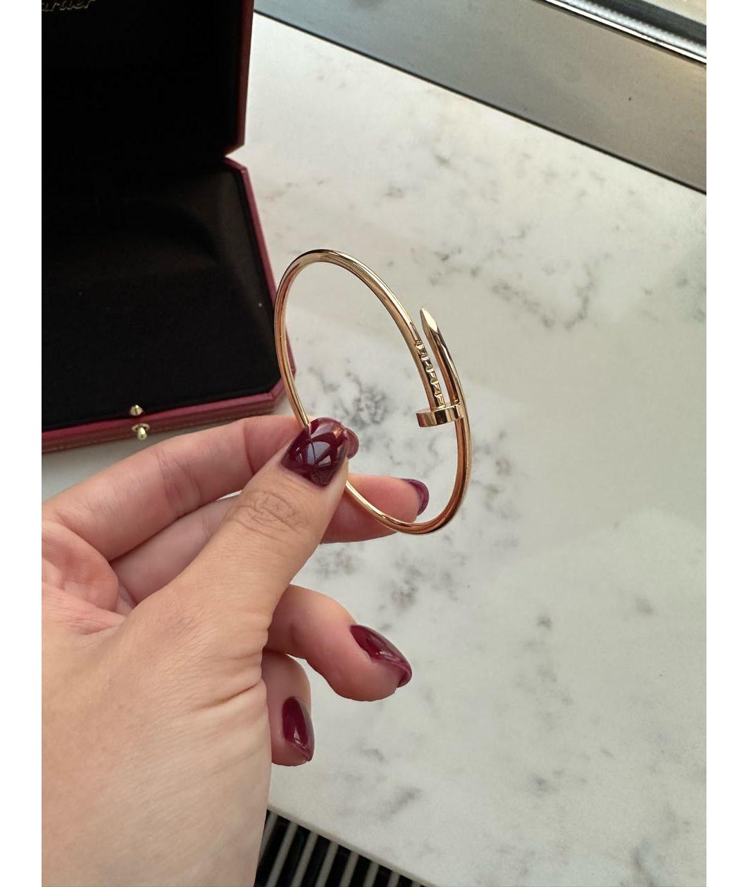 CARTIER Розовый браслет из розового золота, фото 6