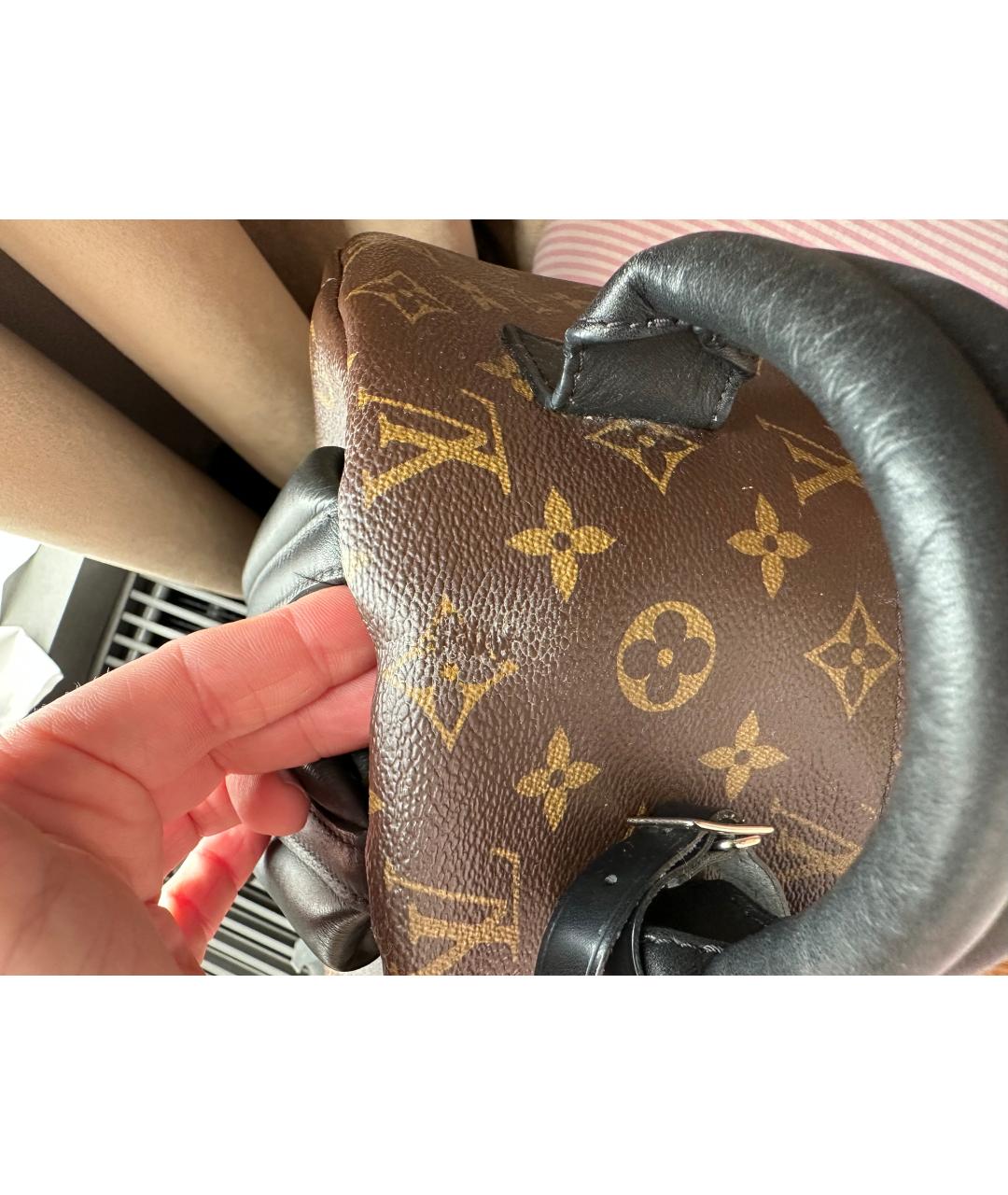 LOUIS VUITTON PRE-OWNED Коричневый рюкзак, фото 5