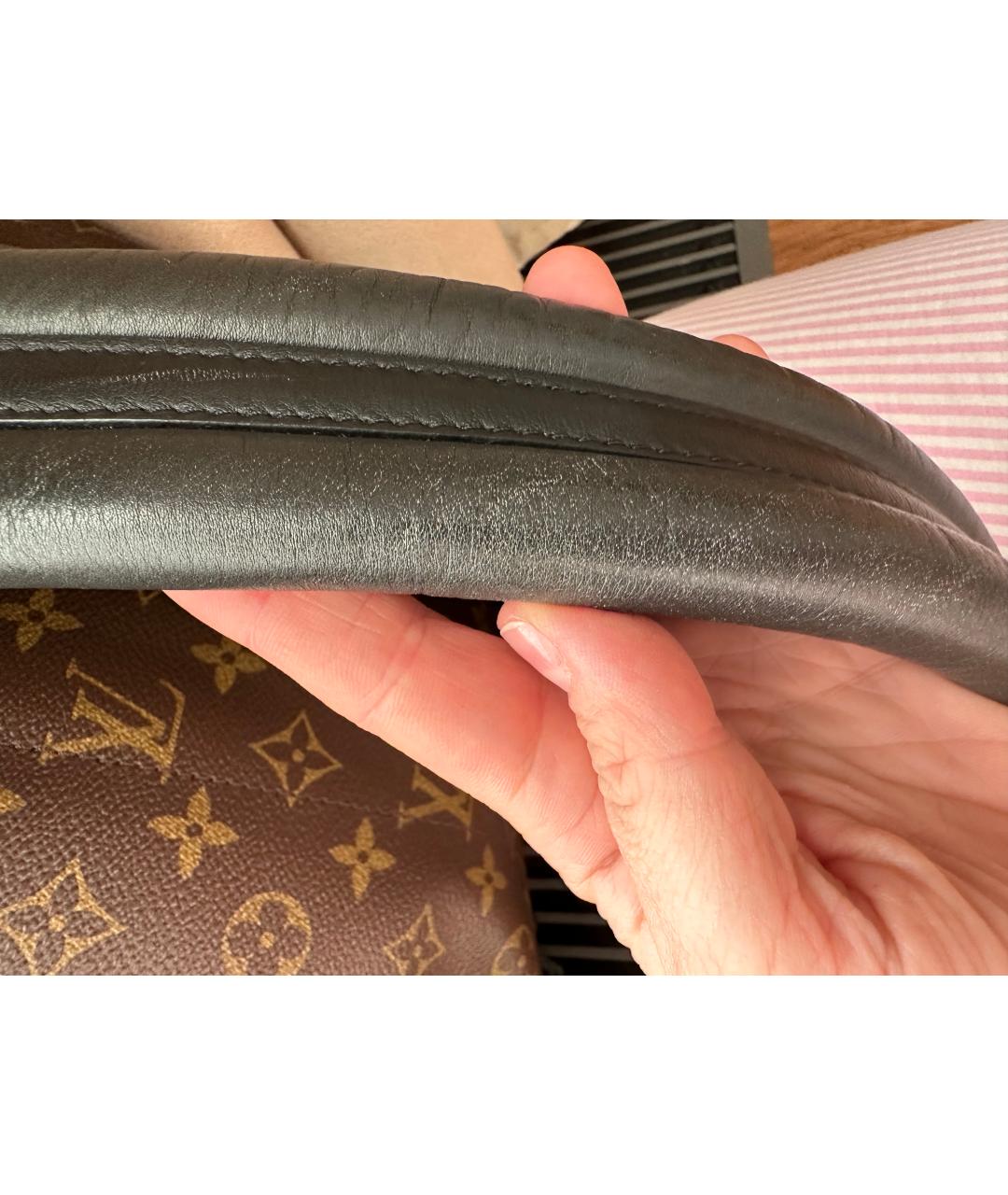 LOUIS VUITTON PRE-OWNED Коричневый рюкзак, фото 6