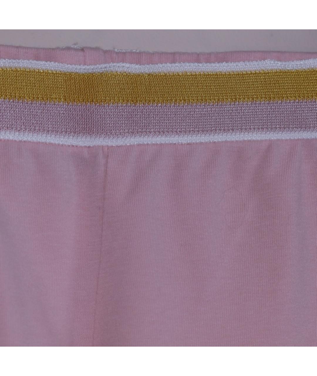 MISSONI Розовые хлопковые брюки и шорты, фото 4