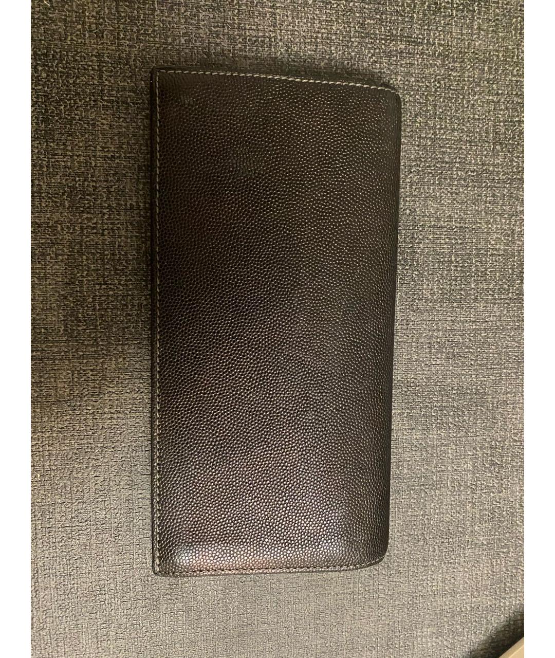 CARTIER Черный кожаный кошелек, фото 2