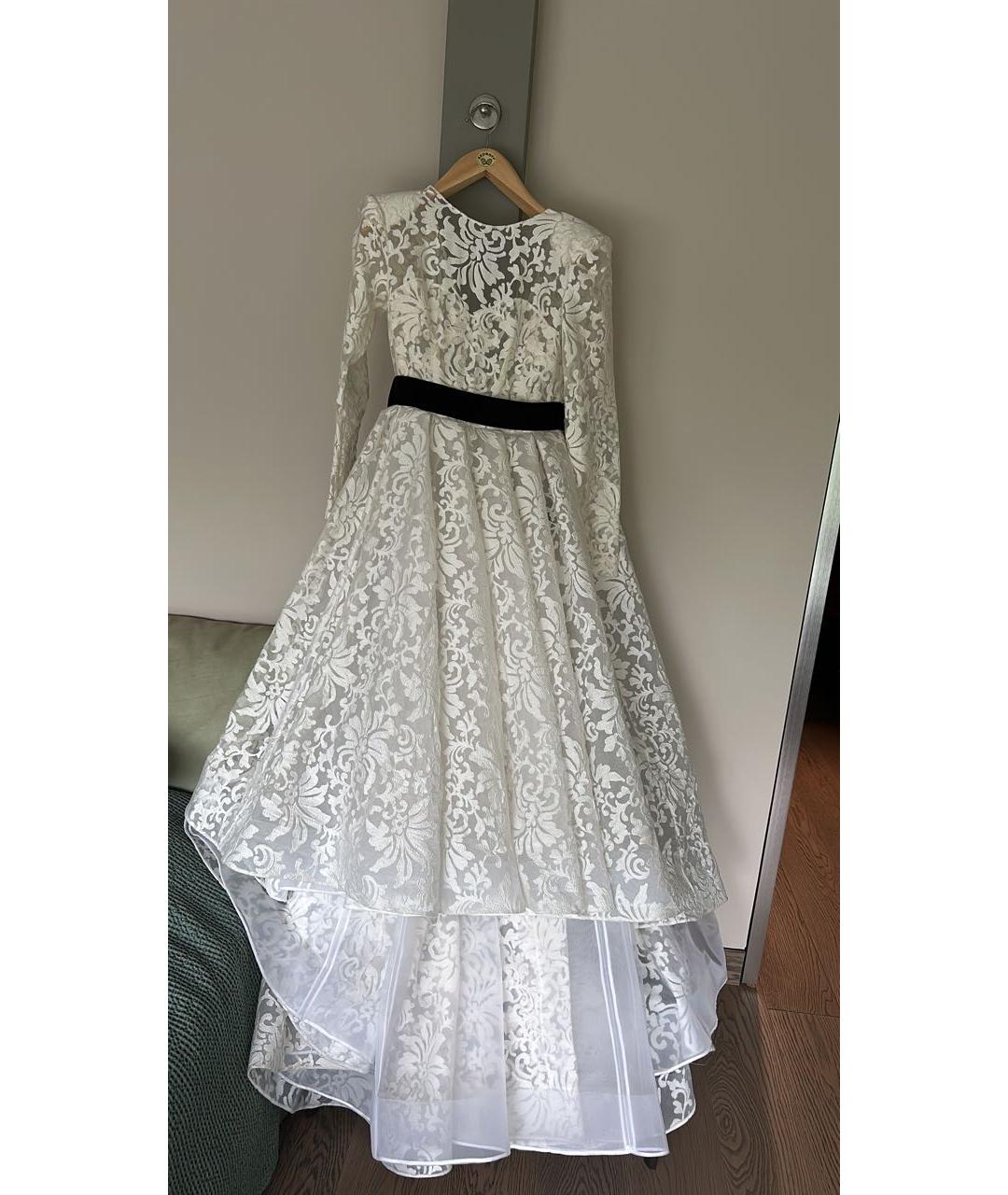 BOHEMIQUE Белое кружевное свадебное платье, фото 6