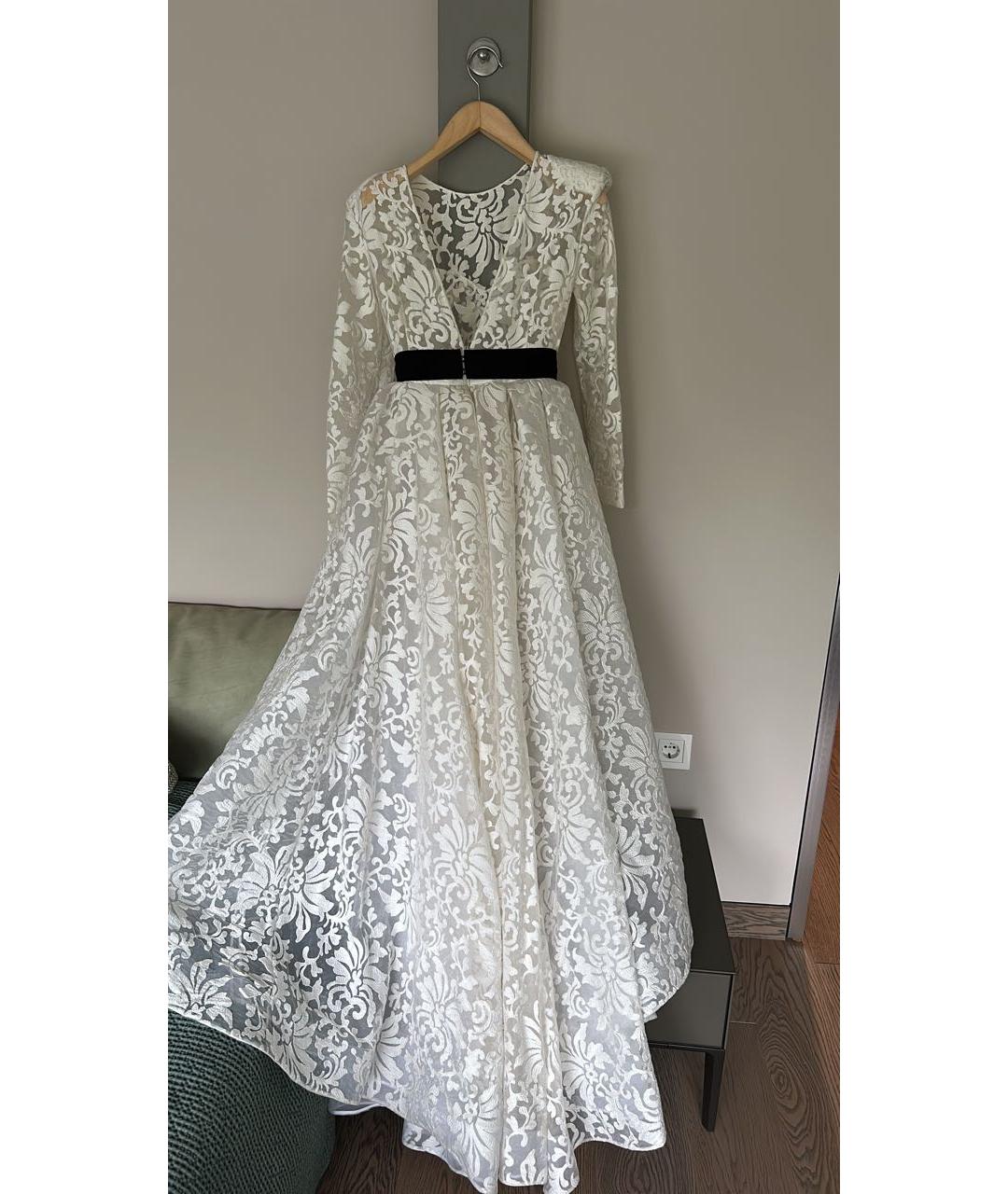 BOHEMIQUE Белое кружевное свадебное платье, фото 2