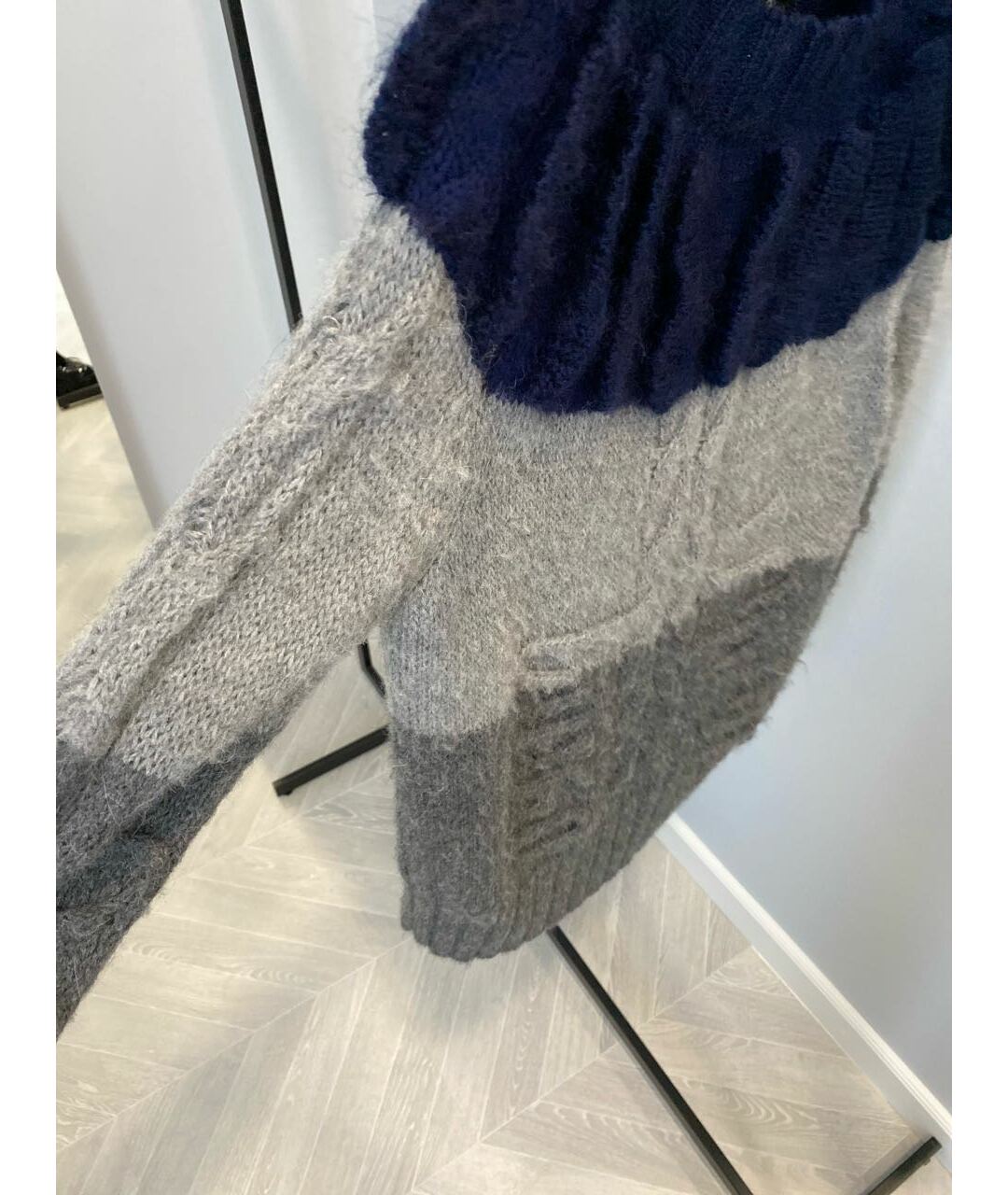 CHANEL PRE-OWNED Серый джемпер / свитер, фото 4