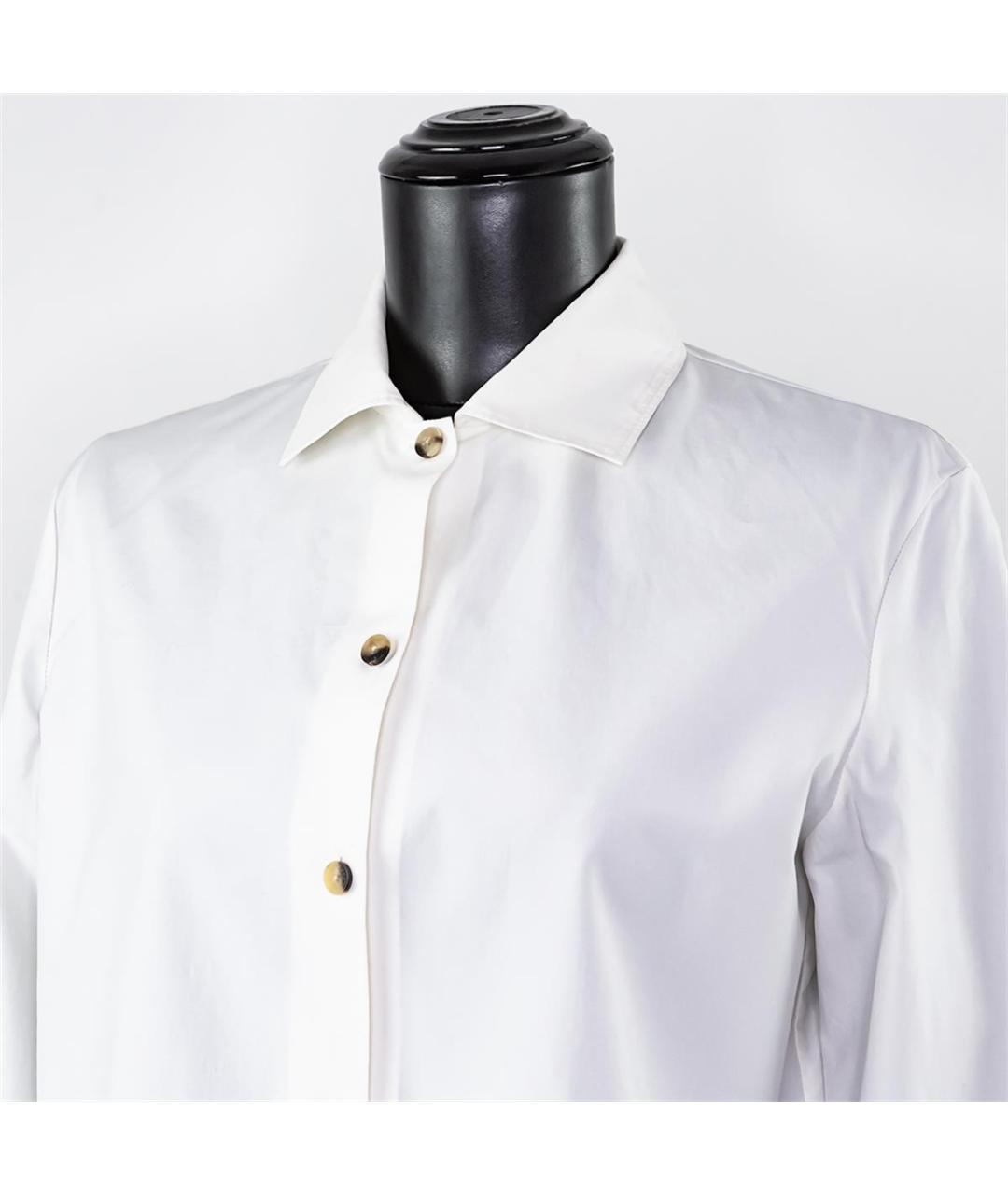 HERMES PRE-OWNED Белая хлопковая рубашка, фото 2