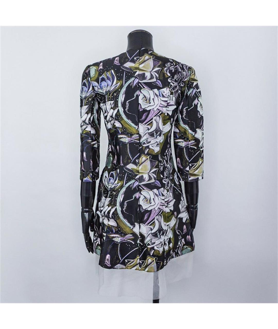 CHRISTIAN DIOR Черное шелковое повседневное платье, фото 3