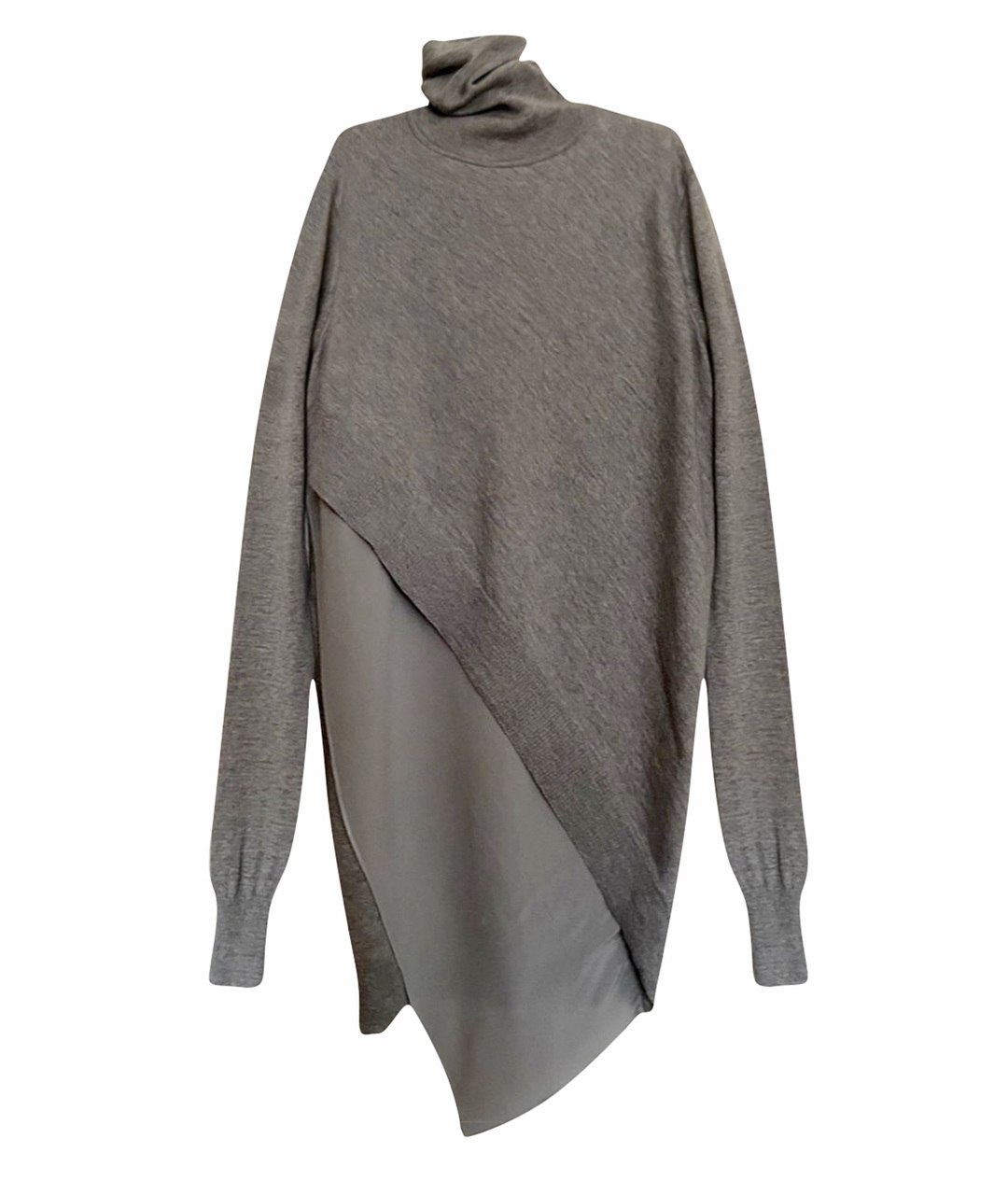 SPORTMAX Серый шерстяной джемпер / свитер, фото 1