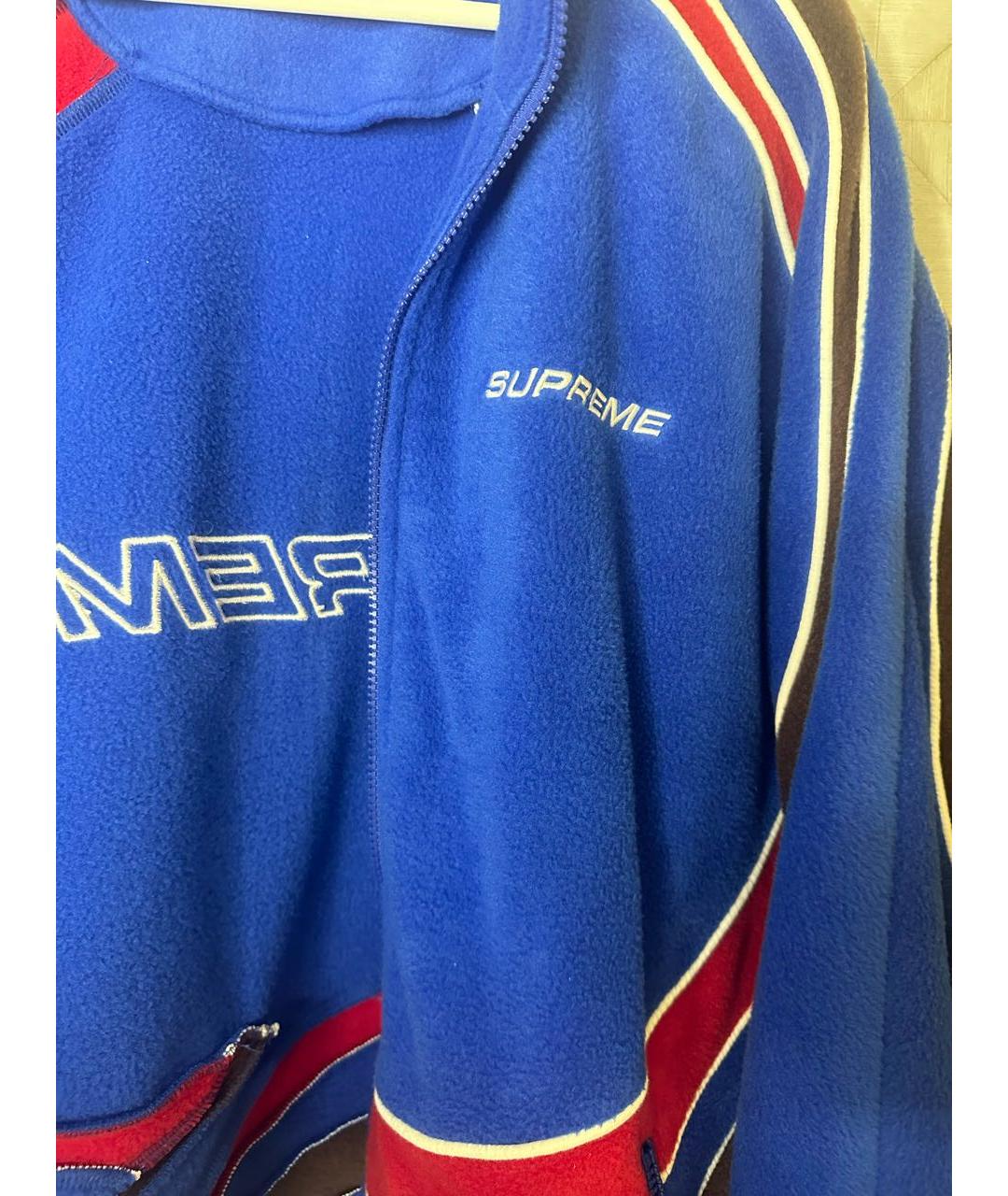 SUPREME Синяя спортивная куртка, фото 4
