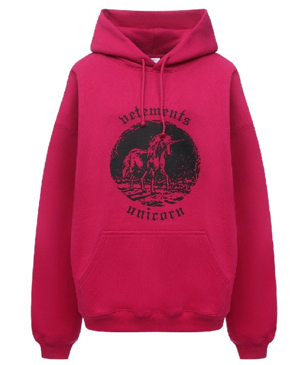 Vetements pink unicorn hoodie sale