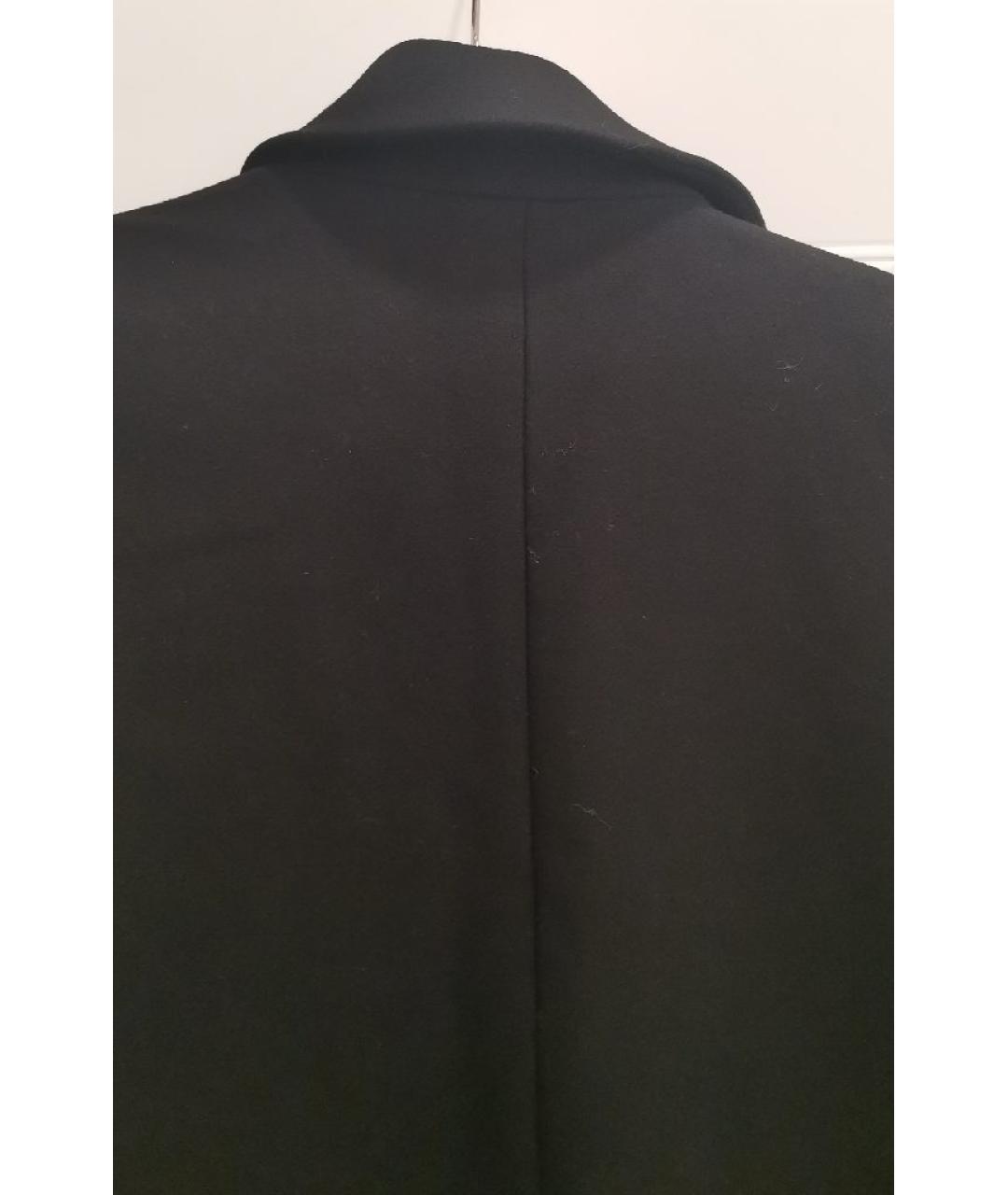 SIMPLIFY Черное шерстяное пальто, фото 3