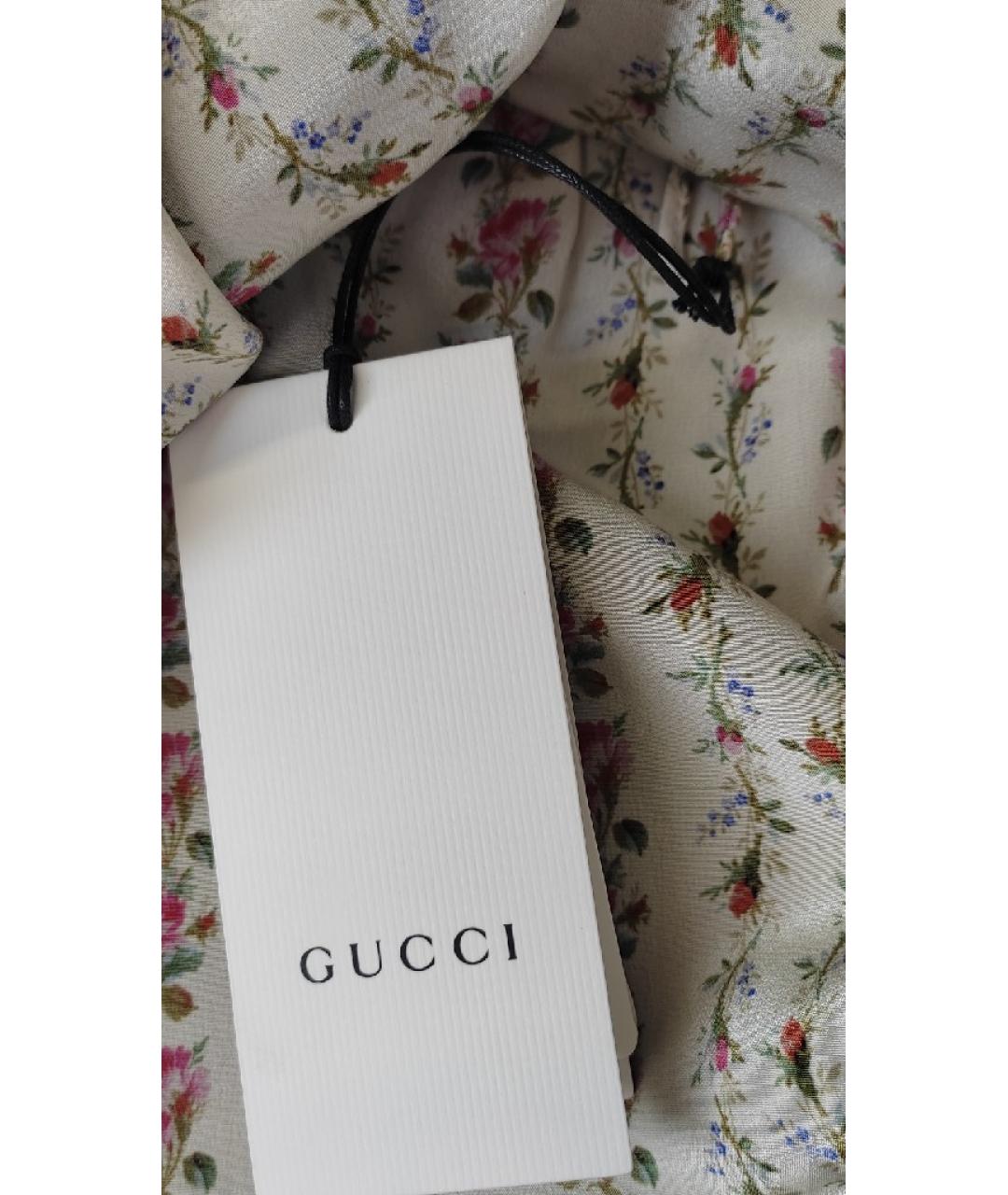 GUCCI Черная кожаная юбка мини, фото 6