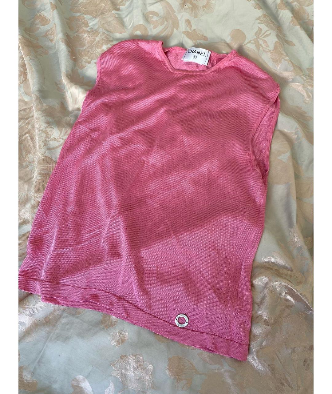 CHANEL PRE-OWNED Розовый костюм с юбками, фото 2
