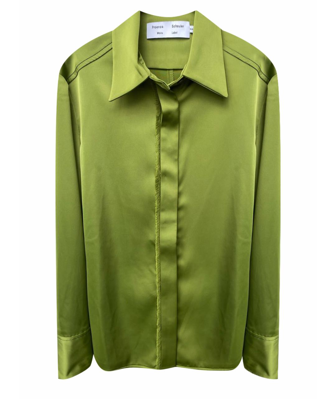 PROENZA SCHOULER Зеленая полиэстеровая блузы, фото 1