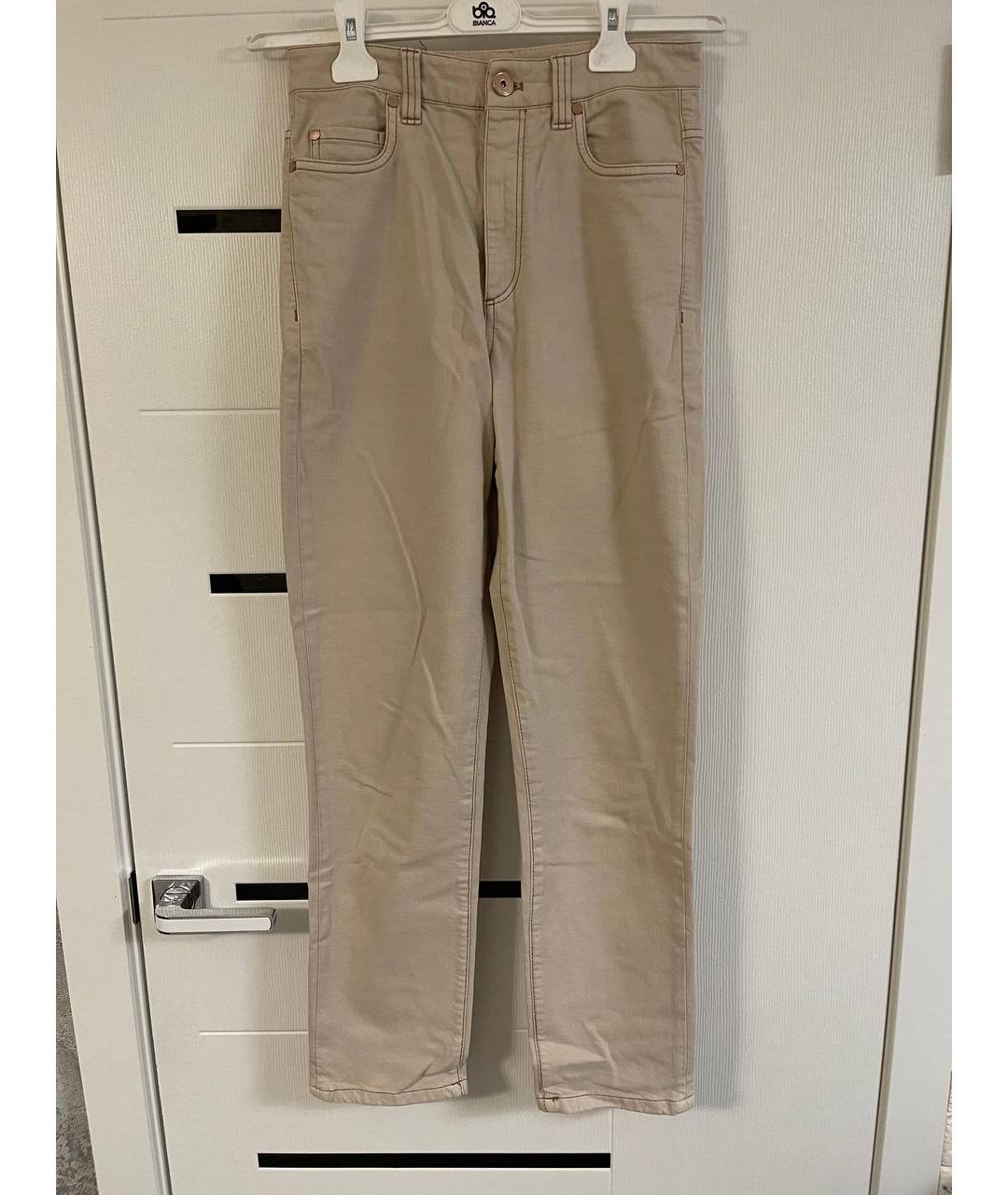 HUGO BOSS Бежевые брюки широкие, фото 4