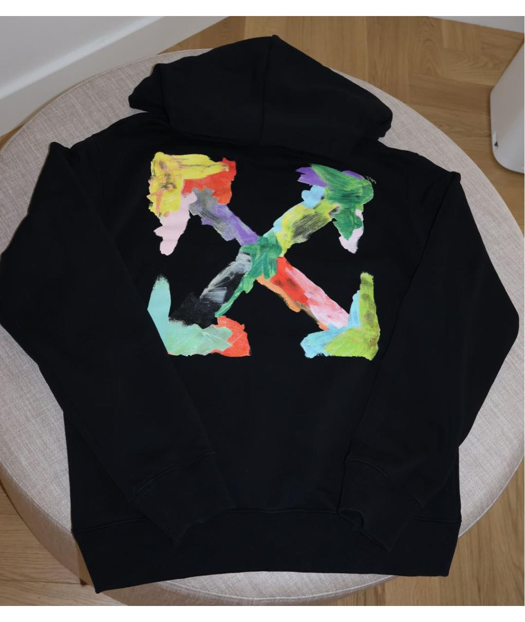 OFF-WHITE Черный хлопковый спортивный костюм, фото 5