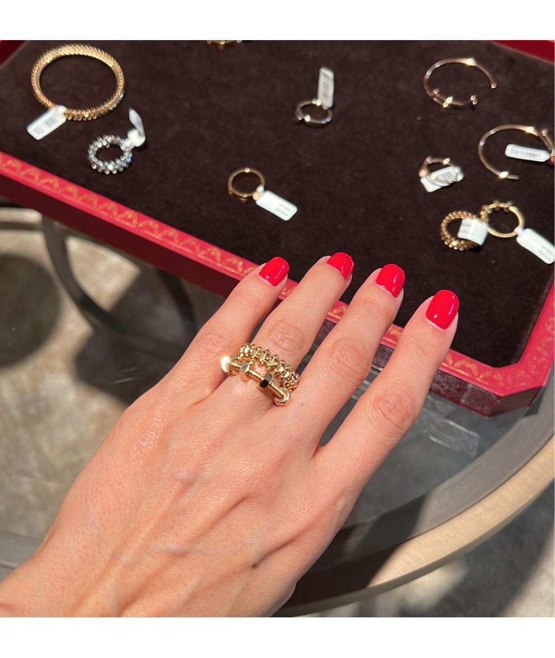 CARTIER Желтое кольцо из желтого золота, фото 2