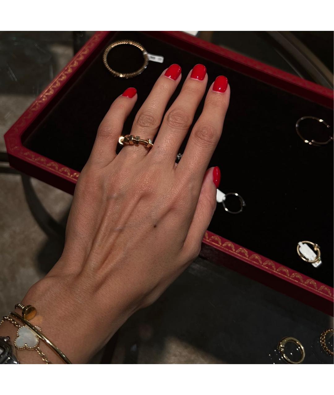 CARTIER Желтое кольцо из желтого золота, фото 4