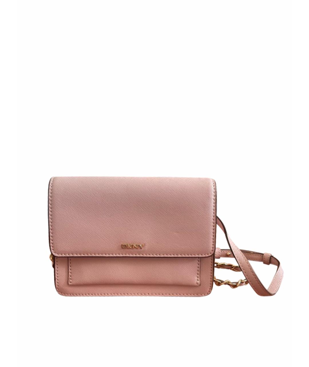 DKNY Розовая сумка через плечо, фото 1