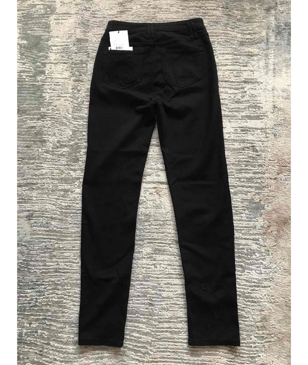 MAX&MOI Черные хлопковые прямые джинсы, фото 2