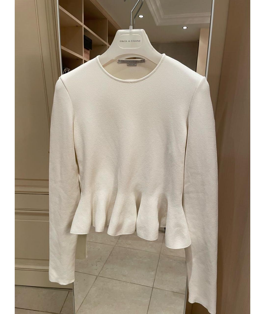 STELLA MCCARTNEY Белая вискозная блузы, фото 7