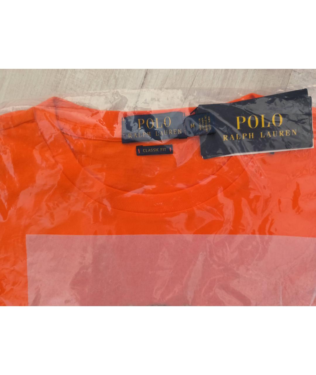 POLO RALPH LAUREN Мульти хлопковая футболка, фото 4