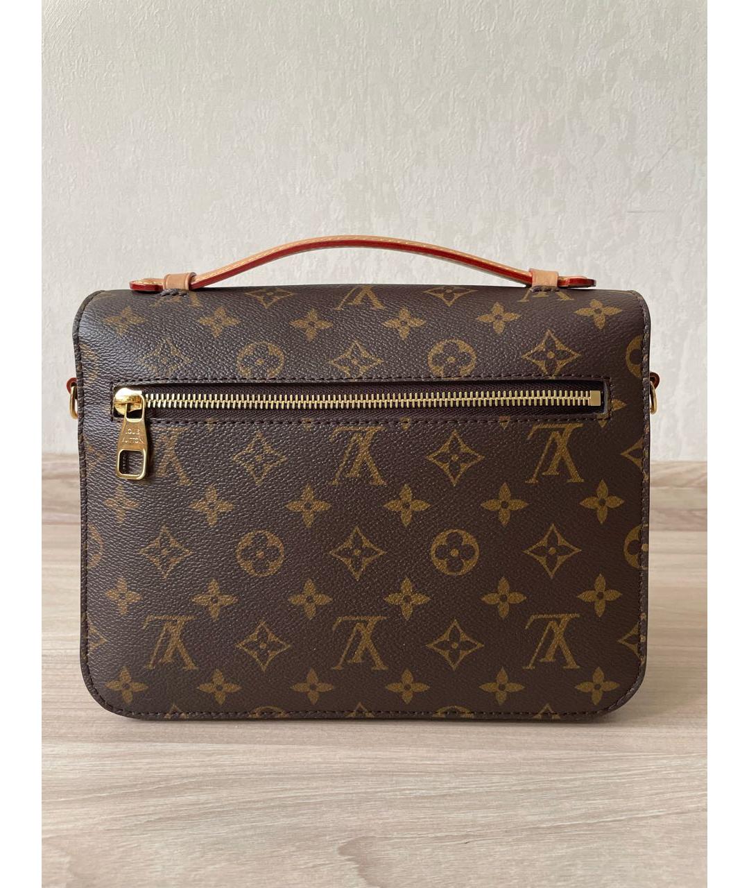 LOUIS VUITTON Коричневая сумка через плечо, фото 2