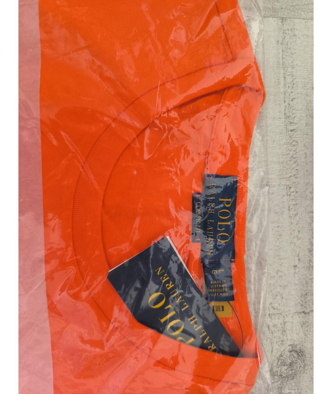 POLO RALPH LAUREN Мульти хлопковая футболка, фото 4