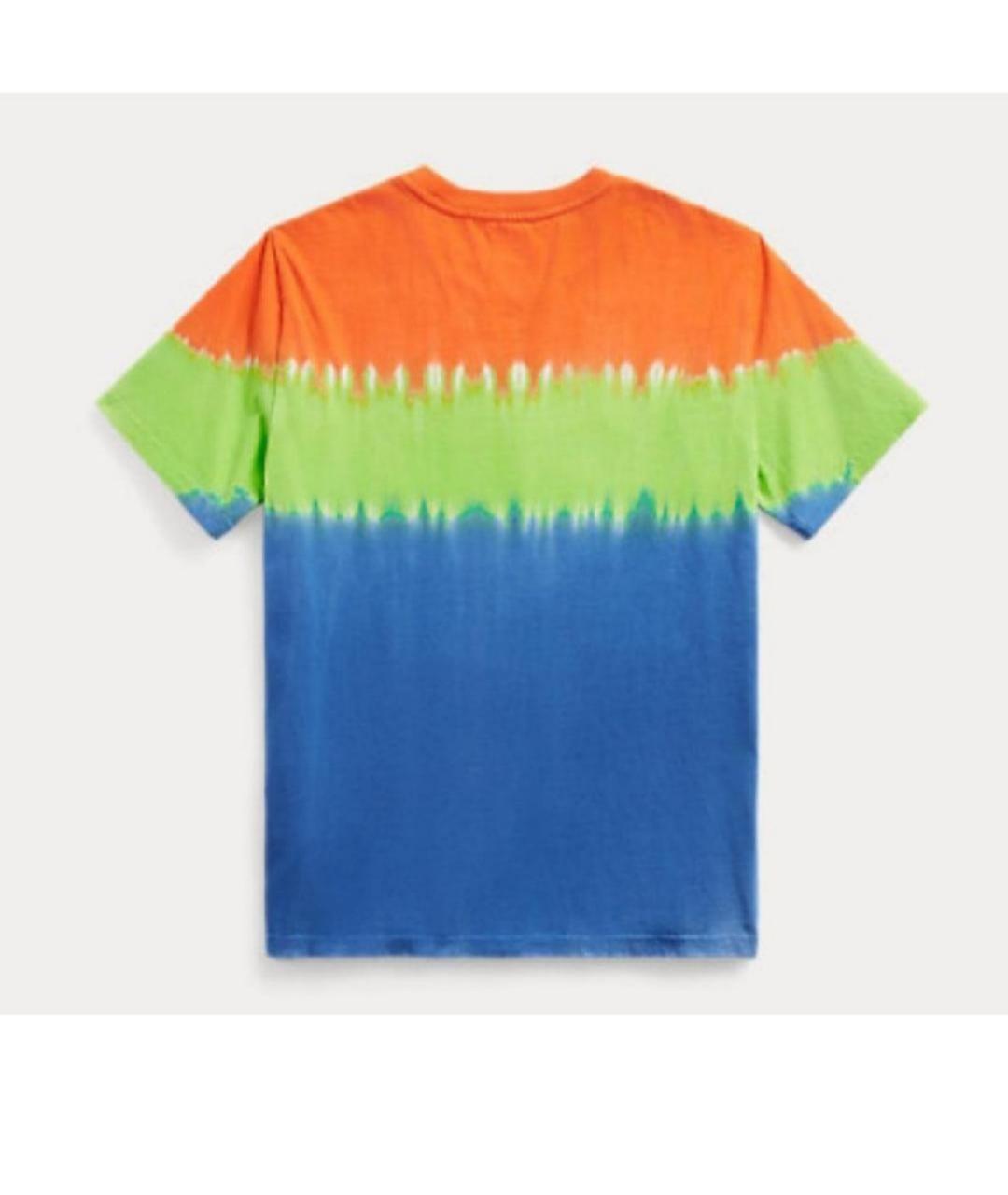 POLO RALPH LAUREN Мульти хлопковая футболка, фото 2