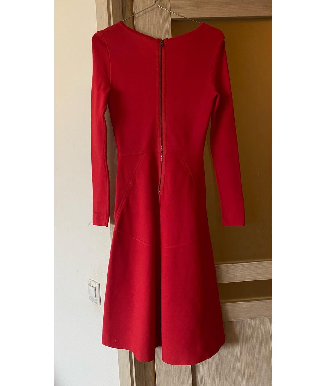 BCBG MAXAZRIA Красное коктейльное платье, фото 2